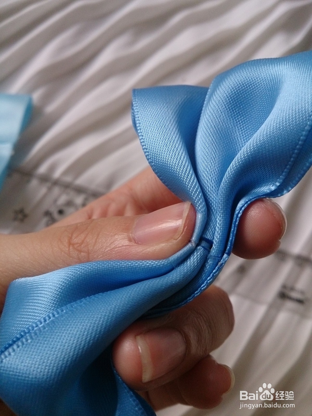 手工发饰蝴蝶结基础三