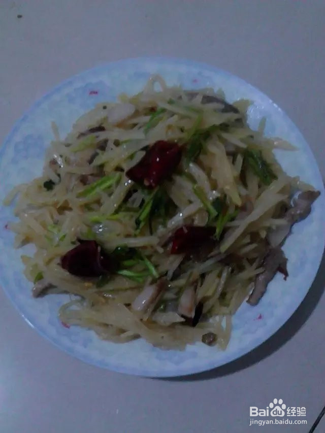 肉炒土豆丝怎么做好吃