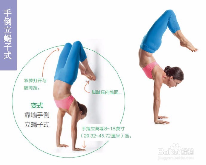 Yvette 6个花样倒立姿势