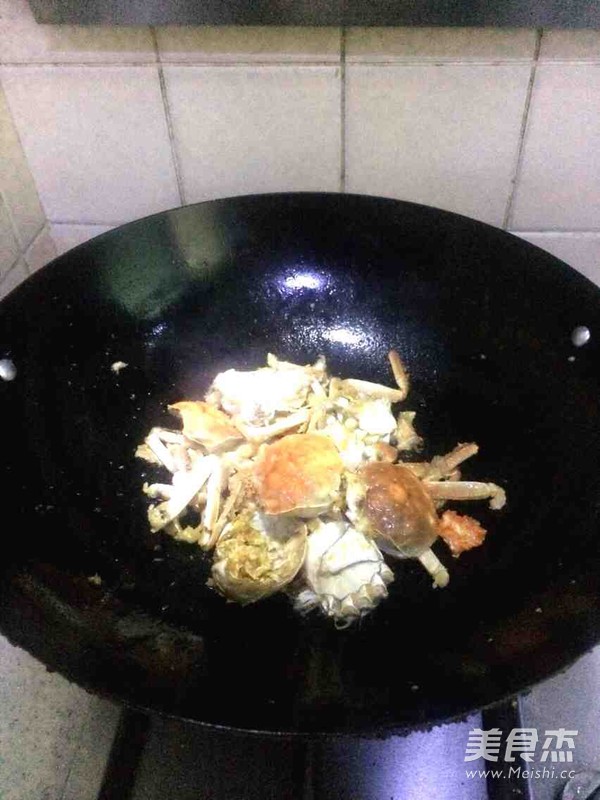 椰奶咖喱蟹的做法