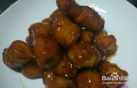 拔丝香蕉的做法