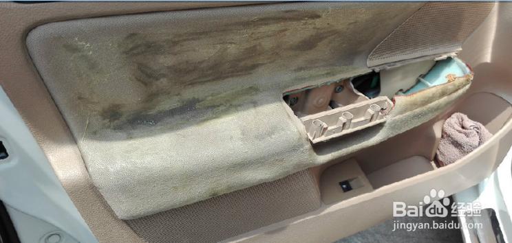 汽车内饰贴纸教程