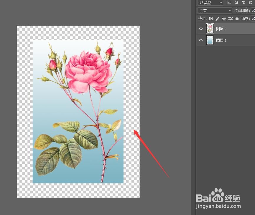 Photoshop如何用裁剪工具来扩展画布