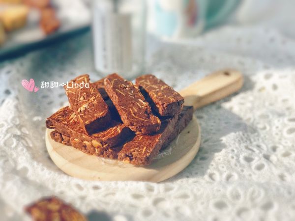巧克力杏仁酥饼