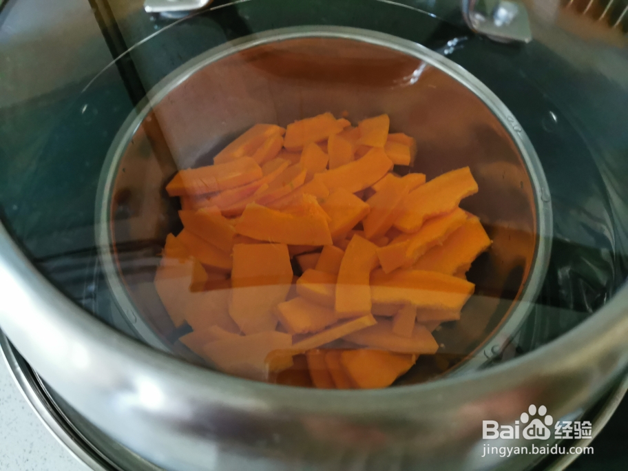 做家常菜可以给宝宝当辅食的单纯版南瓜