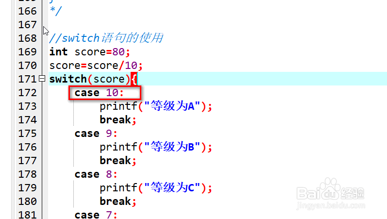 c语言switch的用法