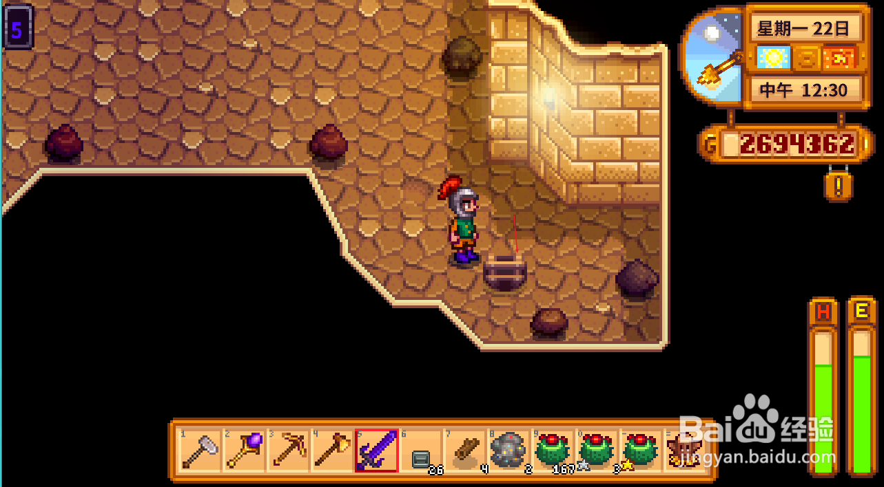 星露谷物语沙漠矿洞13层得到的宝箱是什么