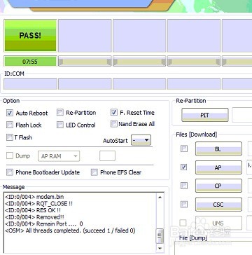 三星i9128e固件更新时遇到问题变砖弄好方法