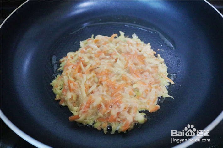 土豆丝鸡蛋饼怎么做