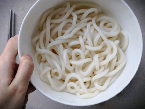 大杂烩炒乌冬面