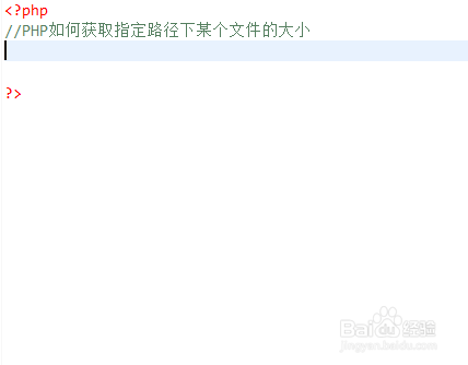 PHP如何获取指定路径下某个文件的大小