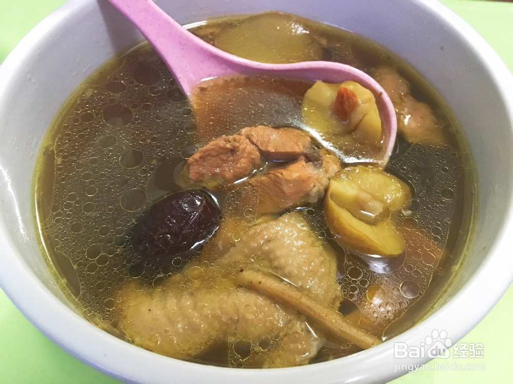 鲜美的补气板粟鸡汤怎么做?