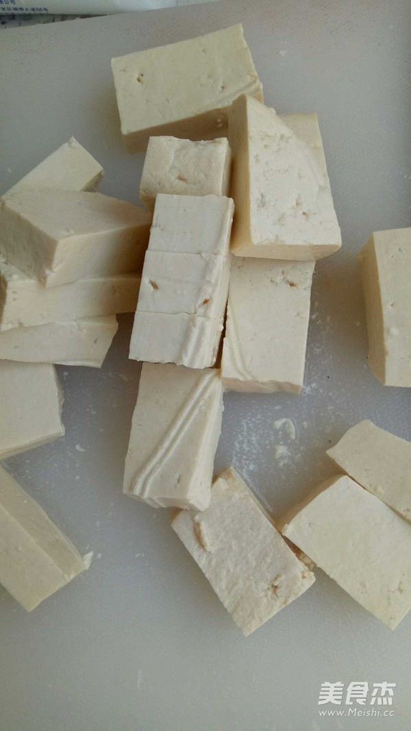 豆腐蘸酱的做法