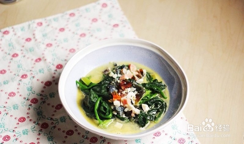 上汤菠菜的做法