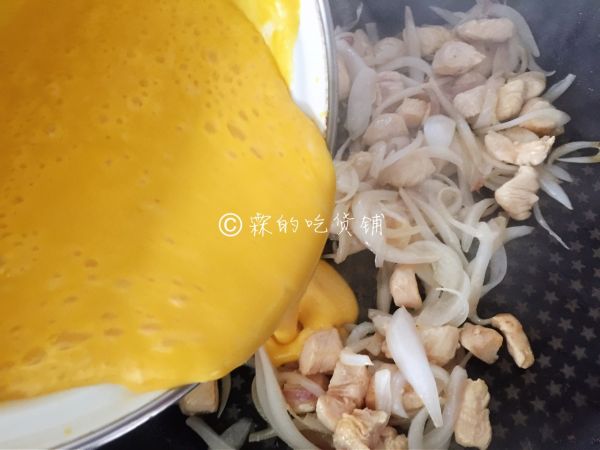 奶油南瓜汁鸡胸意面