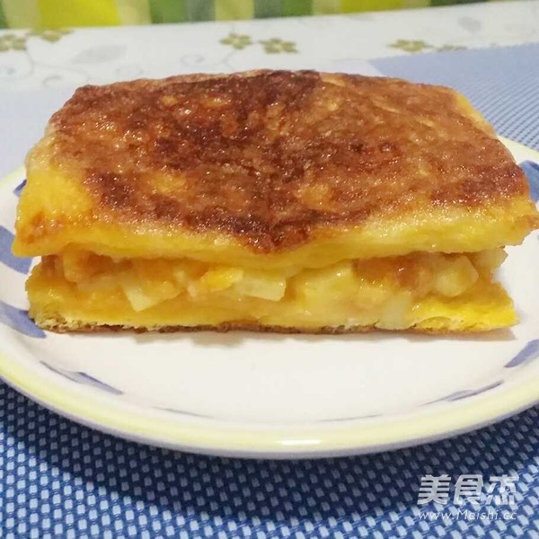 吐司苹果派的做法