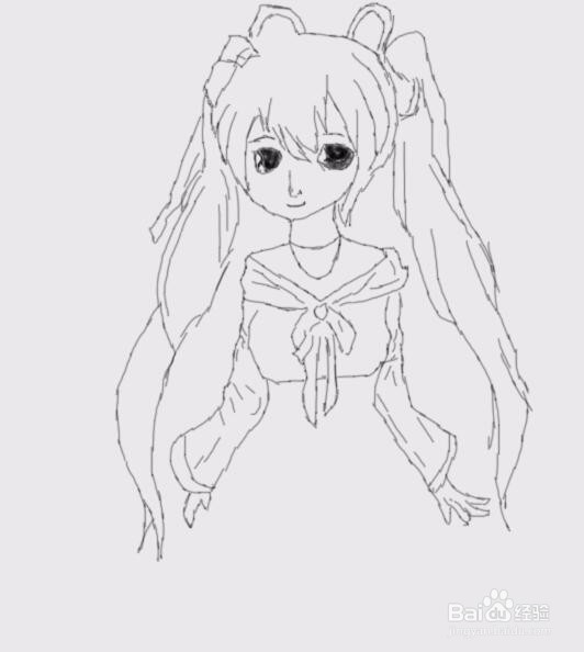 叶罗丽娃娃怎么画