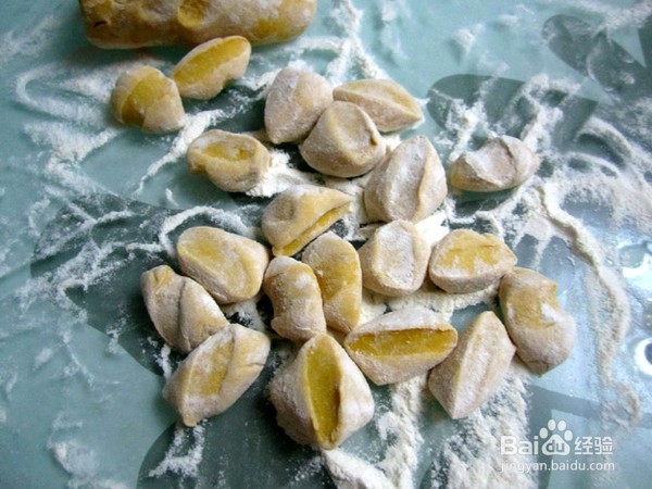 南瓜玉米馅儿饺子