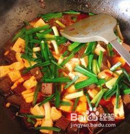 鸭血豆腐煲的做法
