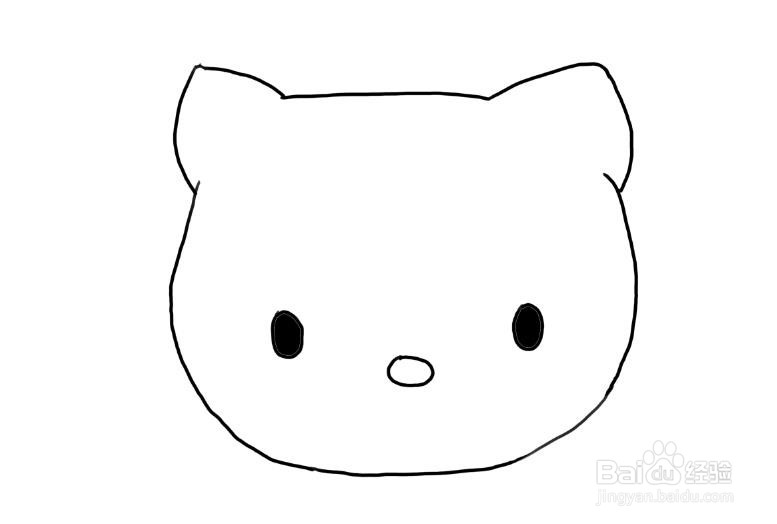 简笔画怎么画卡通猫