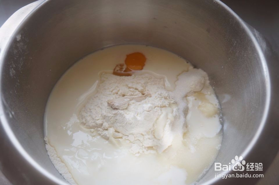 松软豆沙餐包