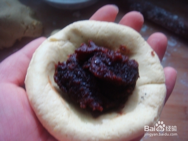 宝宝食谱－－豆沙南瓜饼的做法