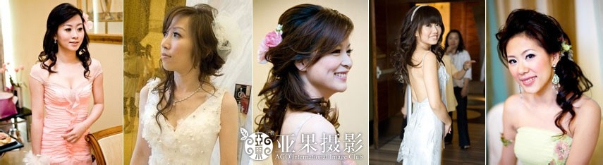 打造新娘不同主题造型