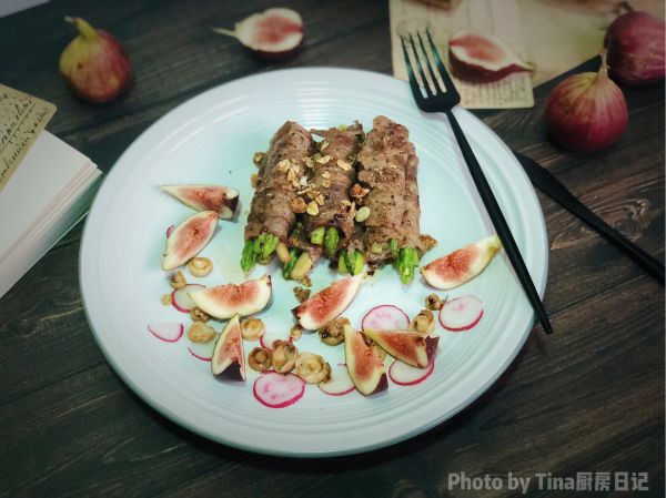 芦笋白玉菇肥牛卷