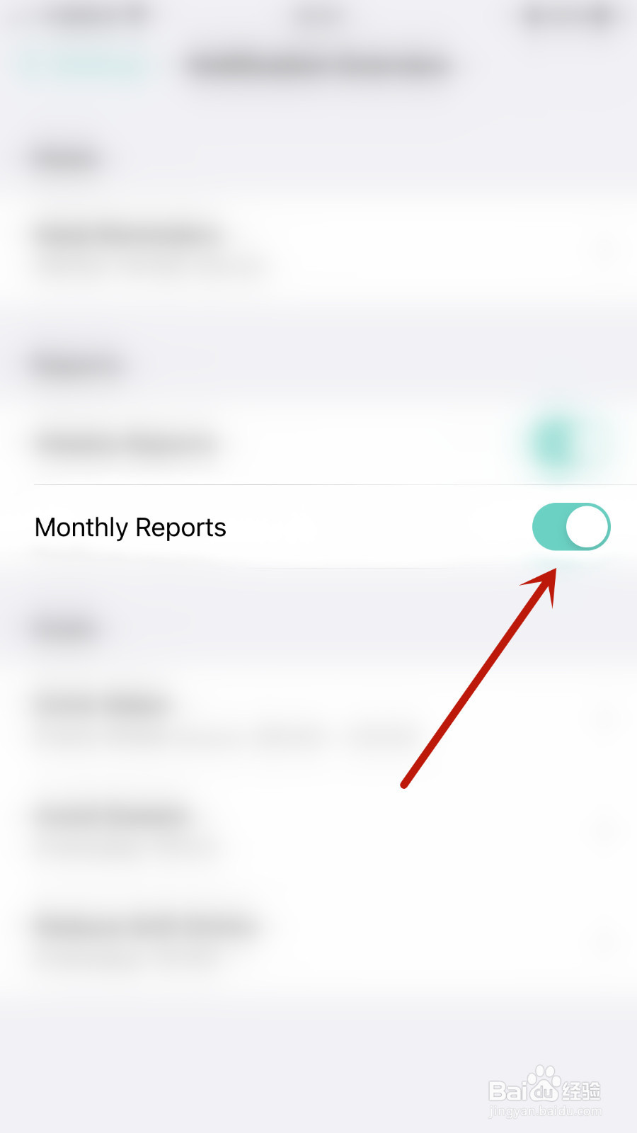 Nutrilio如何停用Monthly Reports