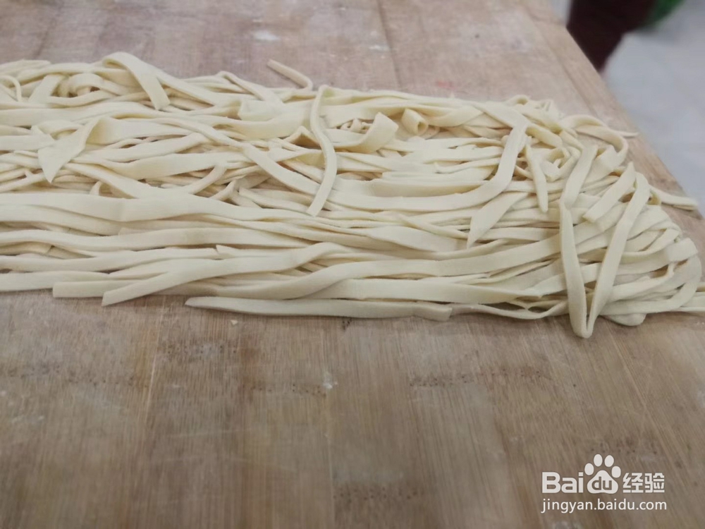 手工油泼面的做法