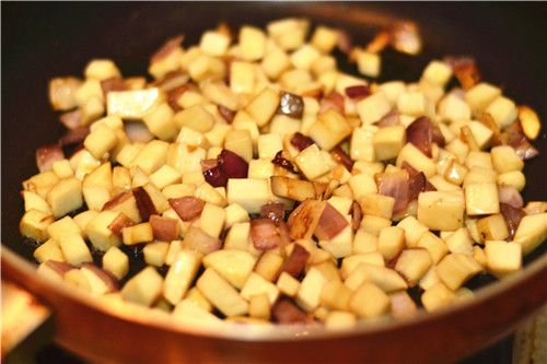 黑椒杏鲍菇牛肉粒