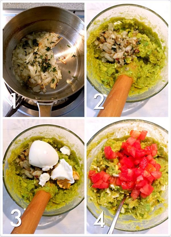 芝麻菜牛油果卷饼