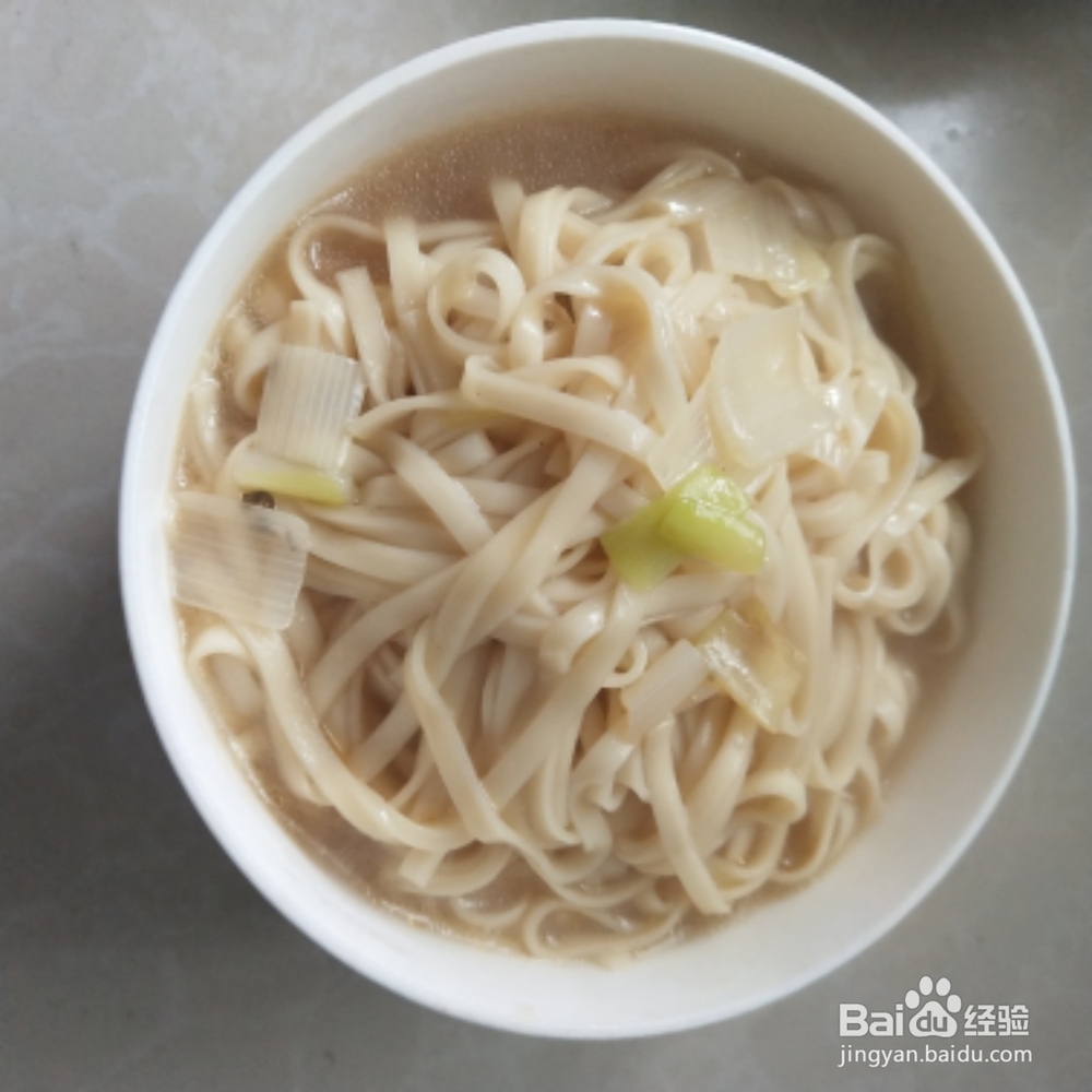 冬季早餐美味面条怎么做