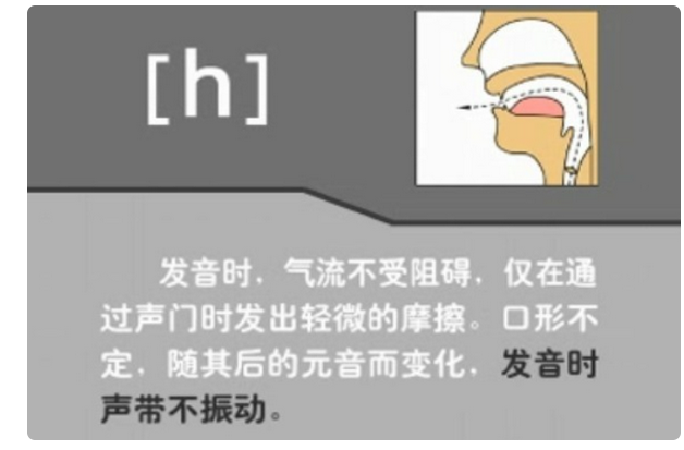 h的音标是什么呢