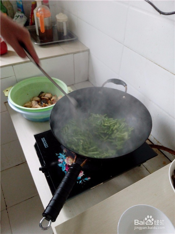 清炒豇豆(偷懒就做这个菜)
