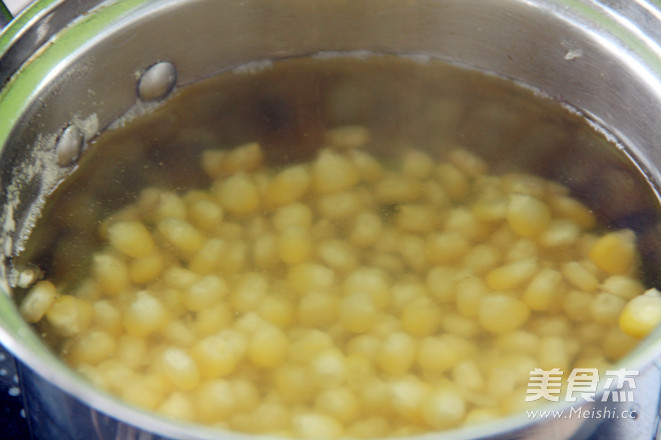 咸蛋黄炸玉米粒