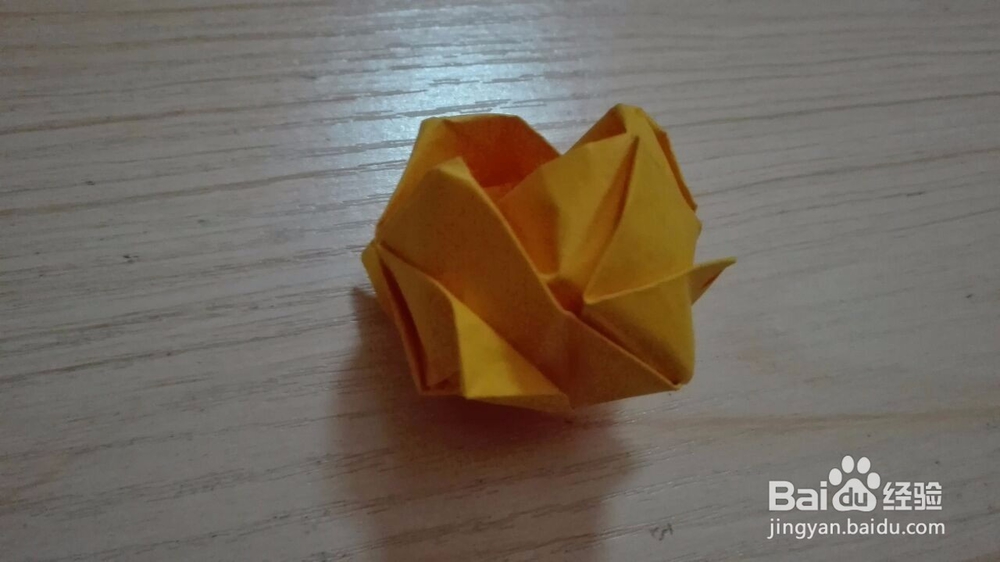 普通玫瑰花的折法