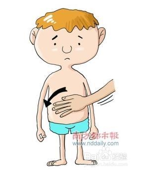 巧揉肚子治小儿腹泻