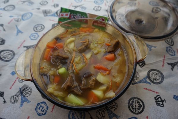 咖喱牛肉什锦锅