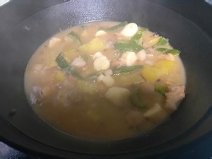 养生食补山药土豆炖肉的做法