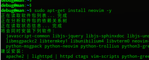 linux deepin下怎么安装neovim