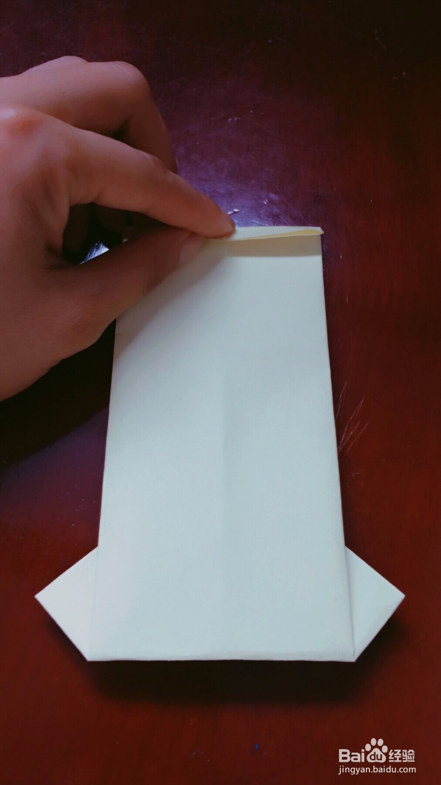 手工折纸西装的折法
