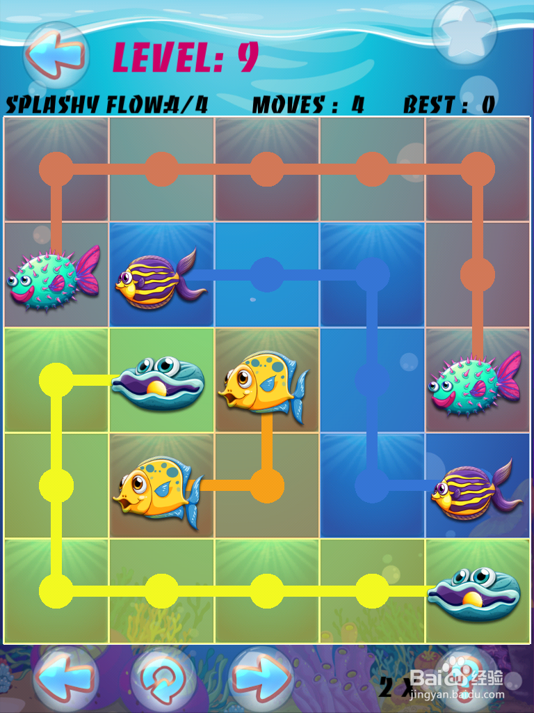 a splashy water safari fish flow游戏攻略1-30