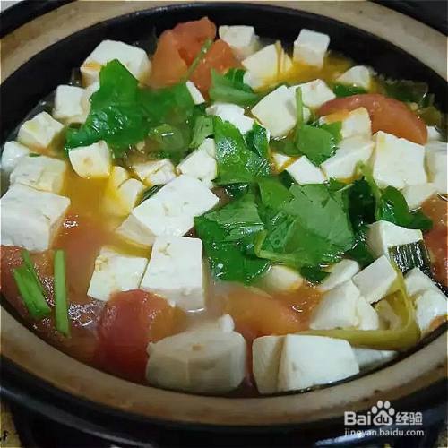 怎样做出家常菜系列之番茄豆腐汤
