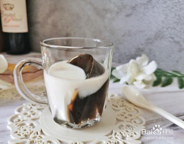 咖啡味凉粉的做法