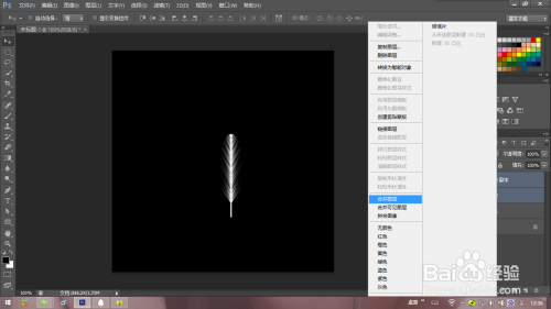 用Photoshop制作羽毛