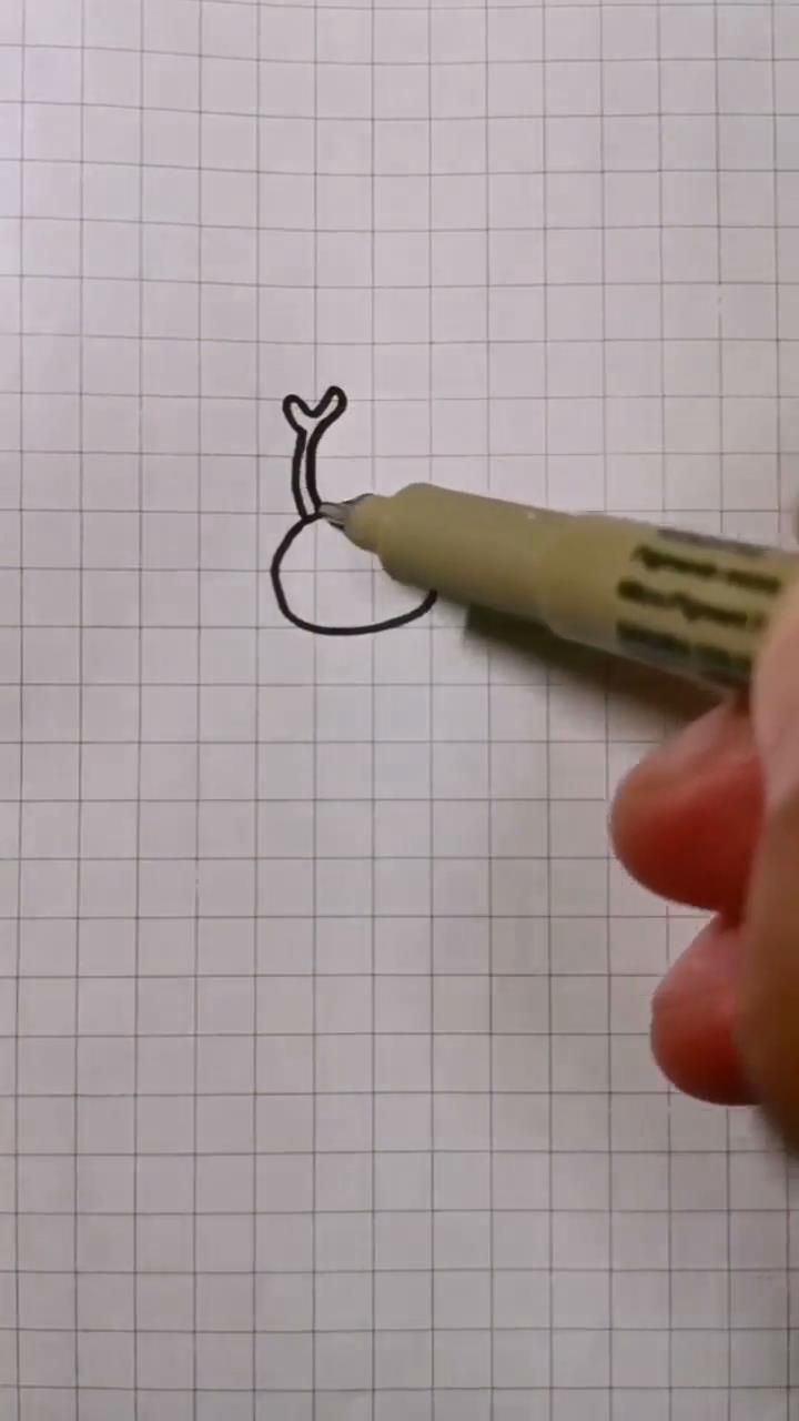 甲壳虫简笔画怎么画