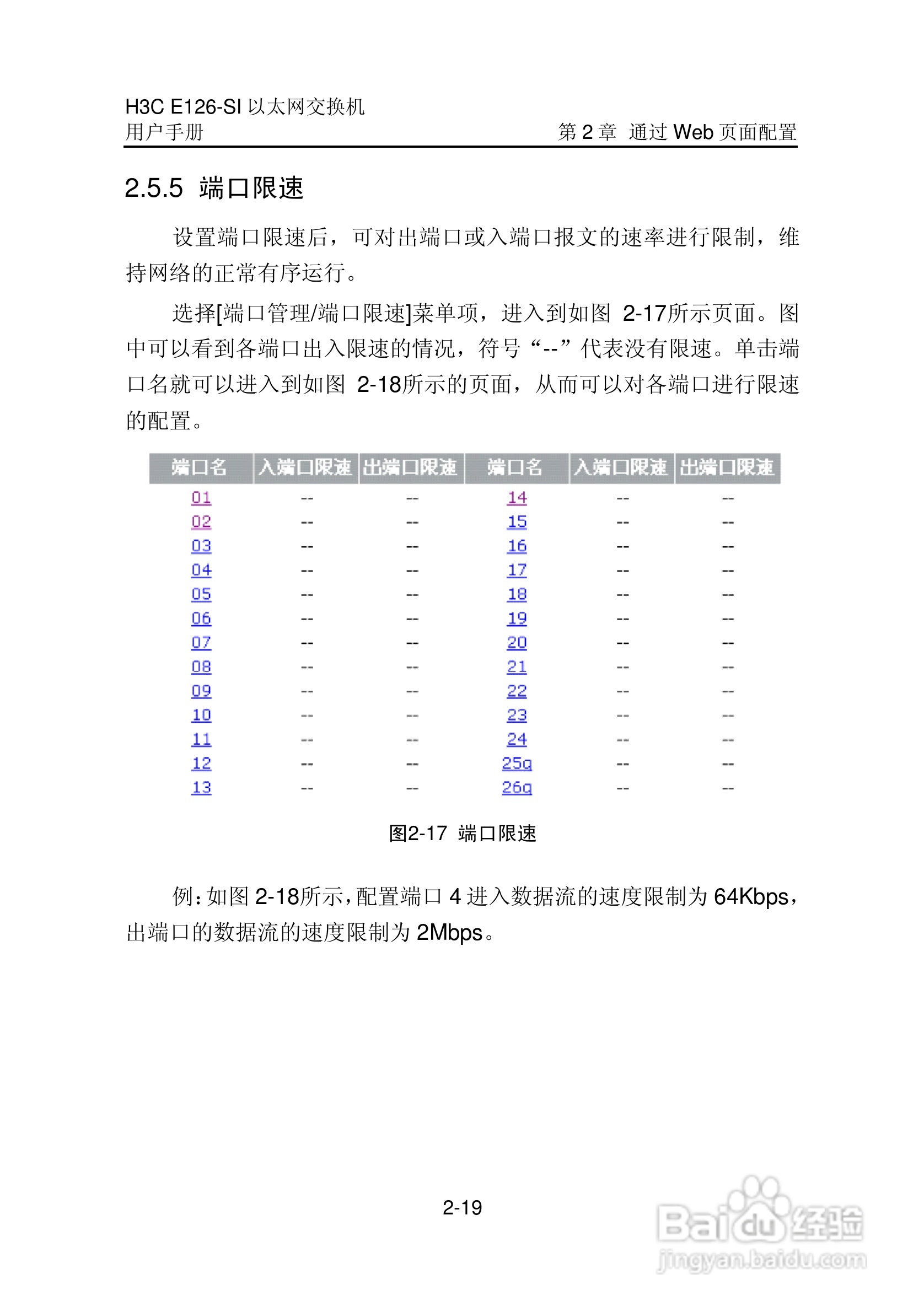 华三交换机E126-SI形说明书:[3]