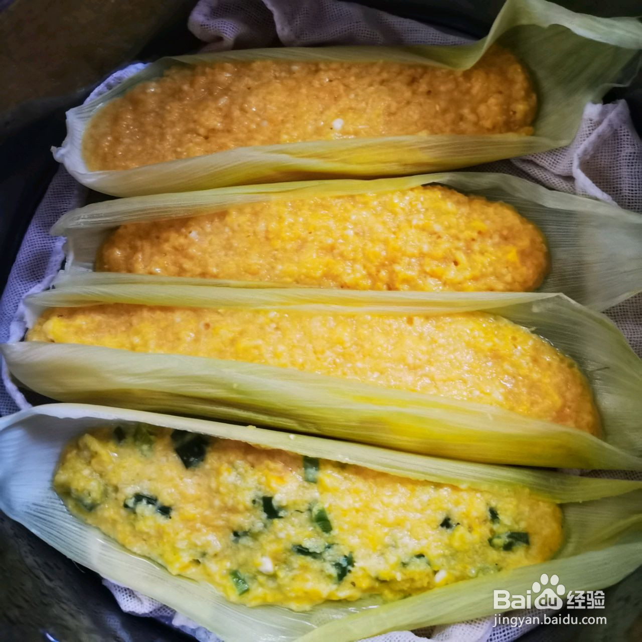 清香玉米粑粑的做法