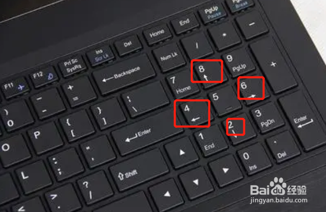 电脑上下左右键不能跳格